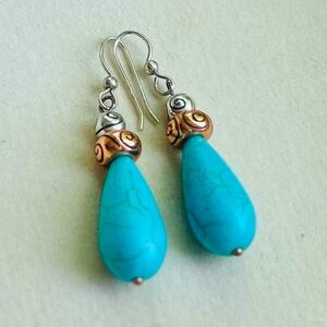 Brighton Turquoise Drop Earrings
